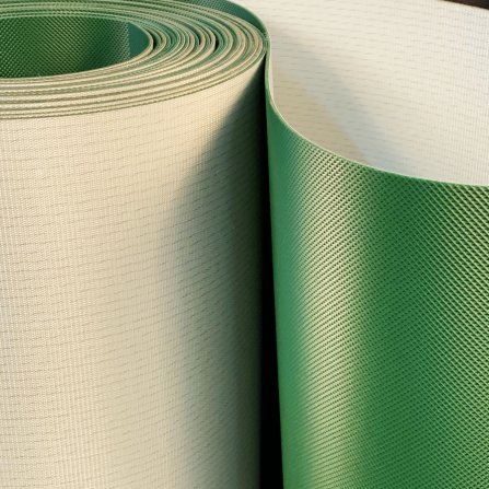 表面钻石格花纹带 可定制绿色轻型工业皮带输送带PVC/PU/硅胶传输带